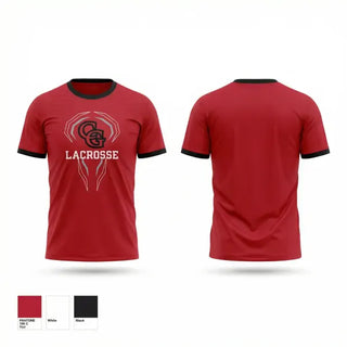 Short Sleeve Performance Shirt, Center Grove, Men's Lacrosse, Teamtime, Team time, sublimation, custom sports apparel, team uniforms, spirit wear, spiritwear, sports uniforms, custom shirts, team store, custom team store, fundraiser sports, apparel fundraiser