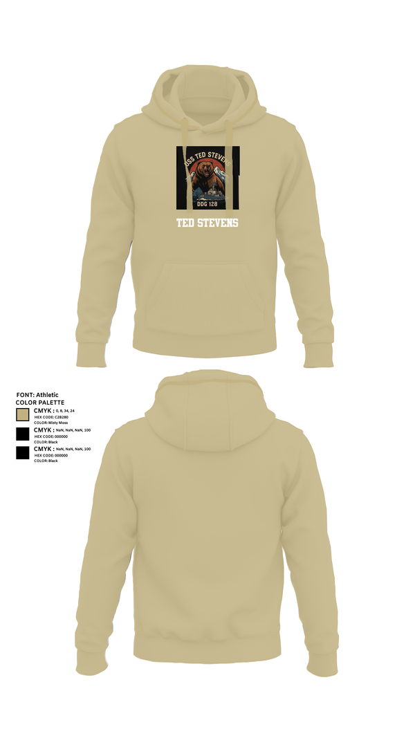 Hoodie, TED STEVENS, , Teamtime, Team time, sublimation, custom sports apparel, team uniforms, spirit wear, spiritwear, sports uniforms, custom shirts, team store, custom team store, fundraiser sports, apparel fundraiser