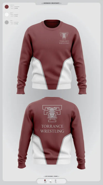 Torrance Wrestling 54708055 Crew Neck Sweatshirt - 1