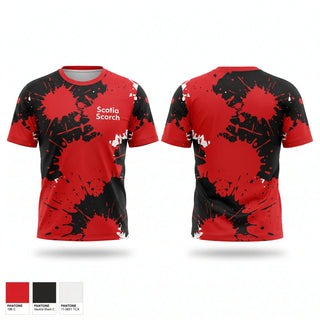 Short Sleeve Performance Shirt, Scotia Scorch, Softball, Teamtime, Team time, sublimation, custom sports apparel, team uniforms, spirit wear, spiritwear, sports uniforms, custom shirts, team store, custom team store, fundraiser sports, apparel fundraiser