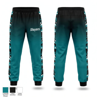 Sweatpants, Slayers, Softball, Teamtime, Team time, sublimation, custom sports apparel, team uniforms, spirit wear, spiritwear, sports uniforms, custom shirts, team store, custom team store, fundraiser sports, apparel fundraiser