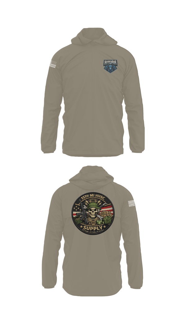 Windbreaker, 15TH MI, Army, Teamtime, Team time, sublimation, custom sports apparel, team uniforms, spirit wear, spiritwear, sports uniforms, custom shirts, team store, custom team store, fundraiser sports, apparel fundraiser