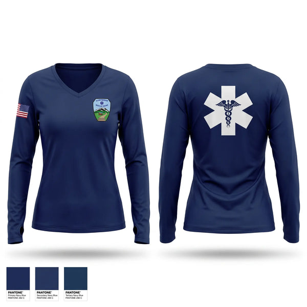 Clintwood Rescue Squad Old School Cotton Feel Shirt - 1