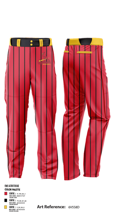 Lewis Chapel Cardinals 48536998 Baseball Pants - 1