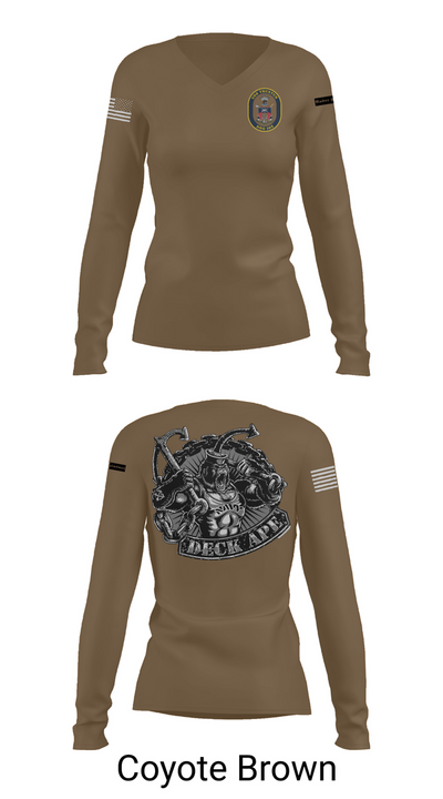 DDG 103 10748944 Women's Long Sleeve V-neck Shirt - 16