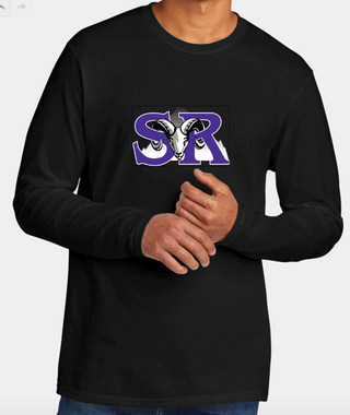 Shadow Ridge Middle School 74771306 Men's Tri Blend LS Shirt - 1