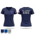 St. James EMS Women's Short Sleeve V-neck Shirt - 1