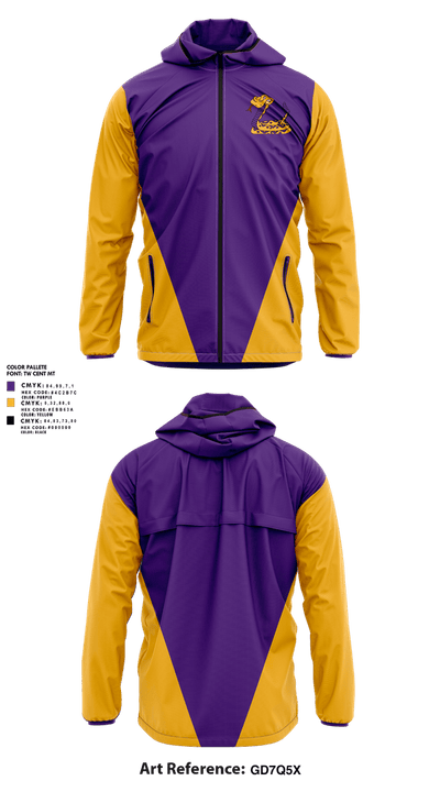 Austin Diamondbacks Windbreaker - 1