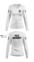 Security 32144380 Women's Long Sleeve V-neck Shirt - 3