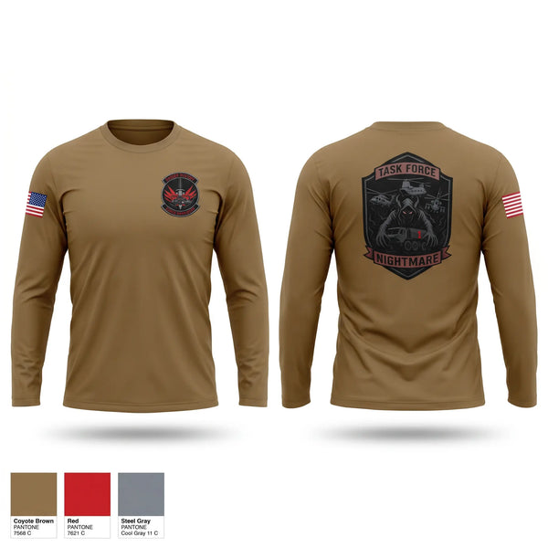 Long Sleeve Performance Shirt, C Co 2-1 Dustoff, Army, Teamtime, Team time, sublimation, custom sports apparel, team uniforms, spirit wear, spiritwear, sports uniforms, custom shirts, team store, custom team store, fundraiser sports, apparel fundraiser