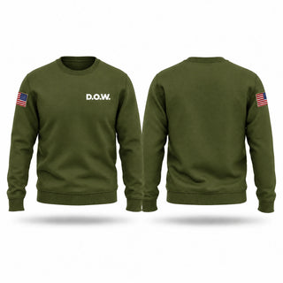 Crew Neck Sweatshirt, D.O.W., Police, Teamtime, Team time, sublimation, custom sports apparel, team uniforms, spirit wear, spiritwear, sports uniforms, custom shirts, team store, custom team store, fundraiser sports, apparel fundraiser