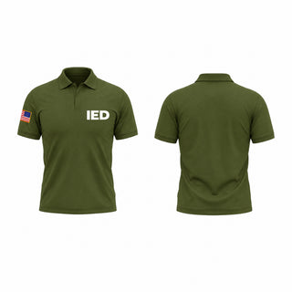 Short Sleeve Performance Polo, IED, Army, Teamtime, Team time, sublimation, custom sports apparel, team uniforms, spirit wear, spiritwear, sports uniforms, custom shirts, team store, custom team store, fundraiser sports, apparel fundraiser