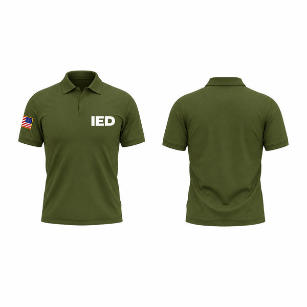 Short Sleeve Performance Polo, IED, Army, Teamtime, Team time, sublimation, custom sports apparel, team uniforms, spirit wear, spiritwear, sports uniforms, custom shirts, team store, custom team store, fundraiser sports, apparel fundraiser