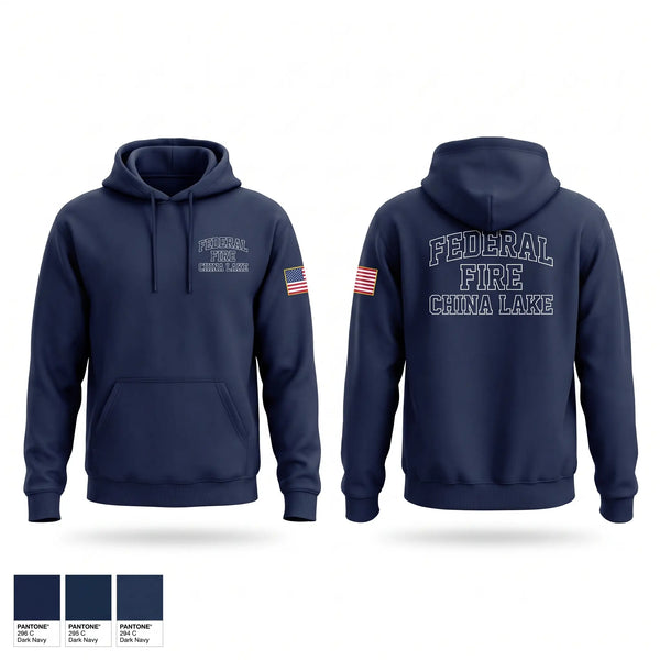 Hoodie, China lake fire department, Fire Department, Teamtime, Team time, sublimation, custom sports apparel, team uniforms, spirit wear, spiritwear, sports uniforms, custom shirts, team store, custom team store, fundraiser sports, apparel fundraiser