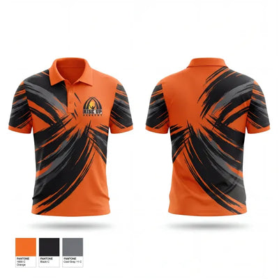 Rise Up Academy DE 25886526 Short Sleeve Performance Polo - 1