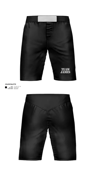 Fight Shorts, Team James, Wrestling, Teamtime, Team time, sublimation, custom sports apparel, team uniforms, spirit wear, spiritwear, sports uniforms, custom shirts, team store, custom team store, fundraiser sports, apparel fundraiser