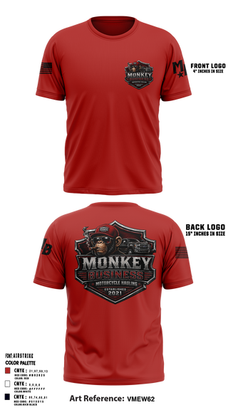 Short Sleeve Performance Shirt, Monkey Business Motorcycle Hauling, , Teamtime, Team time, sublimation, custom sports apparel, team uniforms, spirit wear, spiritwear, sports uniforms, custom shirts, team store, custom team store, fundraiser sports, apparel fundraiser
