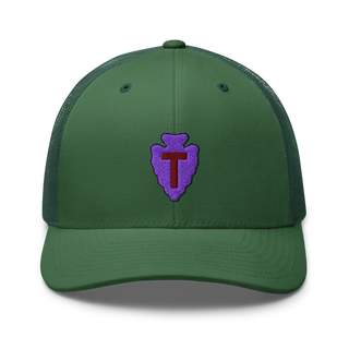 36th Infantry Division A Co 1-141 Retro Trucker Hat | Yupoong 6606
