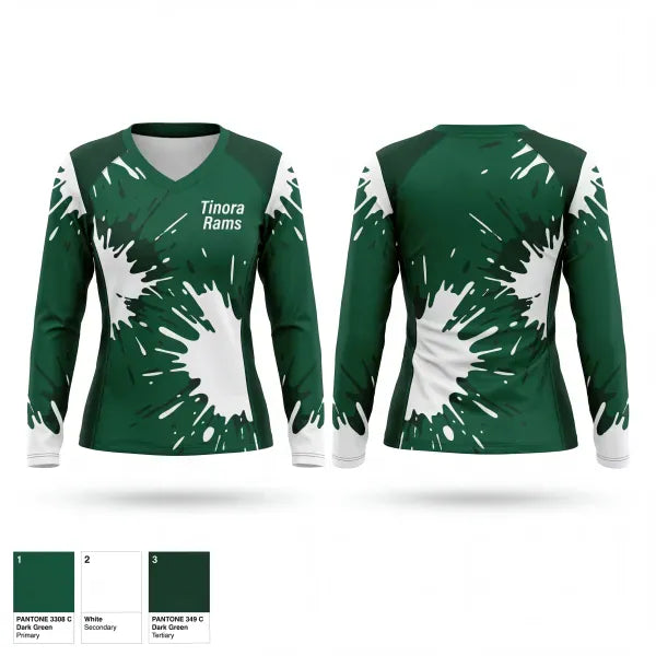 Womens Long Sleeve Vneck Shirt, Tinora Rams, Men's Basketball, Teamtime, Team time, sublimation, custom sports apparel, team uniforms, spirit wear, spiritwear, sports uniforms, custom shirts, team store, custom team store, fundraiser sports, apparel fundraiser