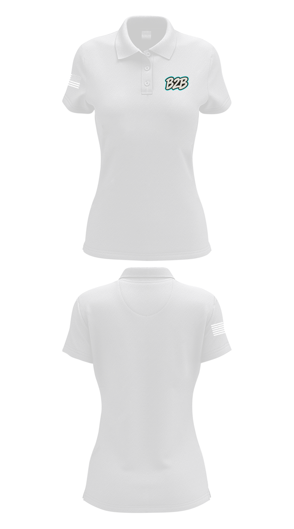 Womens Short Sleeve Performance Polo, Built2Ball, Women's Basketball, Teamtime, Team time, sublimation, custom sports apparel, team uniforms, spirit wear, spiritwear, sports uniforms, custom shirts, team store, custom team store, fundraiser sports, apparel fundraiser