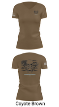 1245th Transportation Company 80401468 Women's Short Sleeve V-neck Shirt - 8