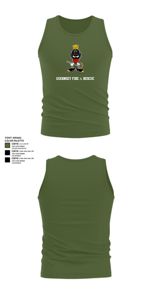 Tank Top, Guernsey Fire & Rescue, , Teamtime, Team time, sublimation, custom sports apparel, team uniforms, spirit wear, spiritwear, sports uniforms, custom shirts, team store, custom team store, fundraiser sports, apparel fundraiser