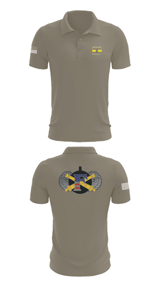 Short Sleeve Performance Polo, Freedom FSC, 1-320th FAR, Army, Teamtime, Team time, sublimation, custom sports apparel, team uniforms, spirit wear, spiritwear, sports uniforms, custom shirts, team store, custom team store, fundraiser sports, apparel fundraiser