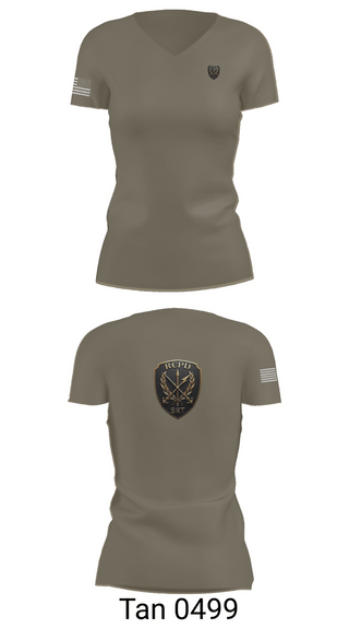 Womens Short Sleeve Vneck Shirt, Redwood City PD SRT, Police, Teamtime, Team time, sublimation, custom sports apparel, team uniforms, spirit wear, spiritwear, sports uniforms, custom shirts, team store, custom team store, fundraiser sports, apparel fundraiser