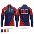 Johnson township fire department Windbreaker - 1