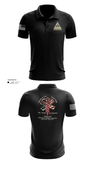 Short Sleeve Performance Polo, Cobras, Army, Teamtime, Team time, sublimation, custom sports apparel, team uniforms, spirit wear, spiritwear, sports uniforms, custom shirts, team store, custom team store, fundraiser sports, apparel fundraiser