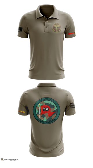 Short Sleeve Performance Polo, 452 ASTS, Air Force, Teamtime, Team time, sublimation, custom sports apparel, team uniforms, spirit wear, spiritwear, sports uniforms, custom shirts, team store, custom team store, fundraiser sports, apparel fundraiser
