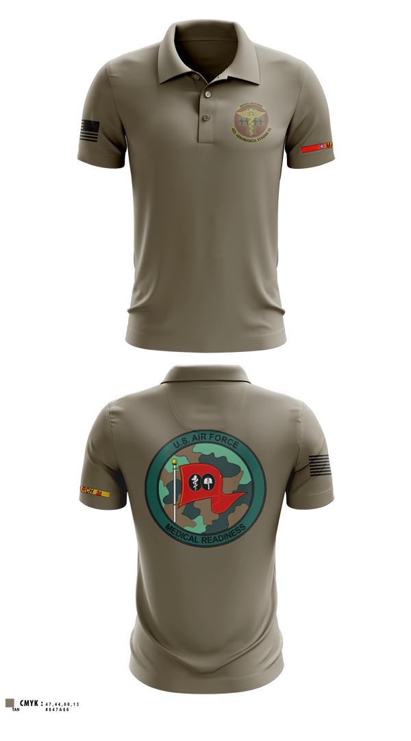 Short Sleeve Performance Polo, 452 ASTS, Air Force, Teamtime, Team time, sublimation, custom sports apparel, team uniforms, spirit wear, spiritwear, sports uniforms, custom shirts, team store, custom team store, fundraiser sports, apparel fundraiser