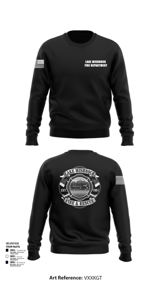 Crew Neck Sweatshirt, Lake Mishnock Fire Department, , Teamtime, Team time, sublimation, custom sports apparel, team uniforms, spirit wear, spiritwear, sports uniforms, custom shirts, team store, custom team store, fundraiser sports, apparel fundraiser