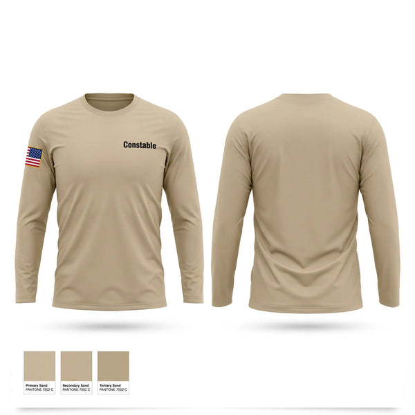 Long Sleeve Performance Shirt, Constable, Police, Teamtime, Team time, sublimation, custom sports apparel, team uniforms, spirit wear, spiritwear, sports uniforms, custom shirts, team store, custom team store, fundraiser sports, apparel fundraiser