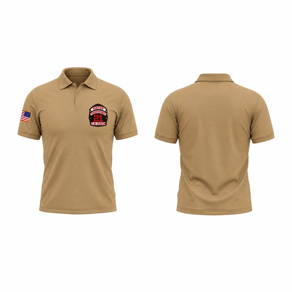 Short Sleeve Performance Polo, 2119, Fire Department, Teamtime, Team time, sublimation, custom sports apparel, team uniforms, spirit wear, spiritwear, sports uniforms, custom shirts, team store, custom team store, fundraiser sports, apparel fundraiser