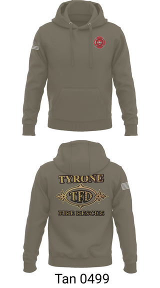 Hoodie, Tyrone Fire Department, Fire Department, Teamtime, Team time, sublimation, custom sports apparel, team uniforms, spirit wear, spiritwear, sports uniforms, custom shirts, team store, custom team store, fundraiser sports, apparel fundraiser