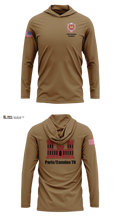 212th Engineer Company Long Sleeve hooded sunshirt - 11