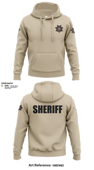 Hoodie, KCSO, Police, Teamtime, Team time, sublimation, custom sports apparel, team uniforms, spirit wear, spiritwear, sports uniforms, custom shirts, team store, custom team store, fundraiser sports, apparel fundraiser