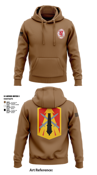 Hoodie, 3rd Battalion 13th Field Artillery Regiment, , Teamtime, Team time, sublimation, custom sports apparel, team uniforms, spirit wear, spiritwear, sports uniforms, custom shirts, team store, custom team store, fundraiser sports, apparel fundraiser