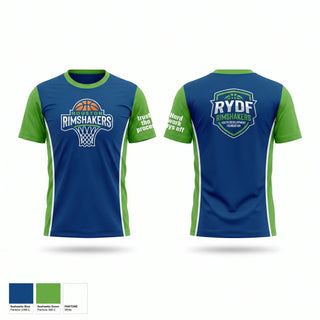 Short Sleeve Performance Shirt, Houston Rimshakers, Men's Basketball, Teamtime, Team time, sublimation, custom sports apparel, team uniforms, spirit wear, spiritwear, sports uniforms, custom shirts, team store, custom team store, fundraiser sports, apparel fundraiser