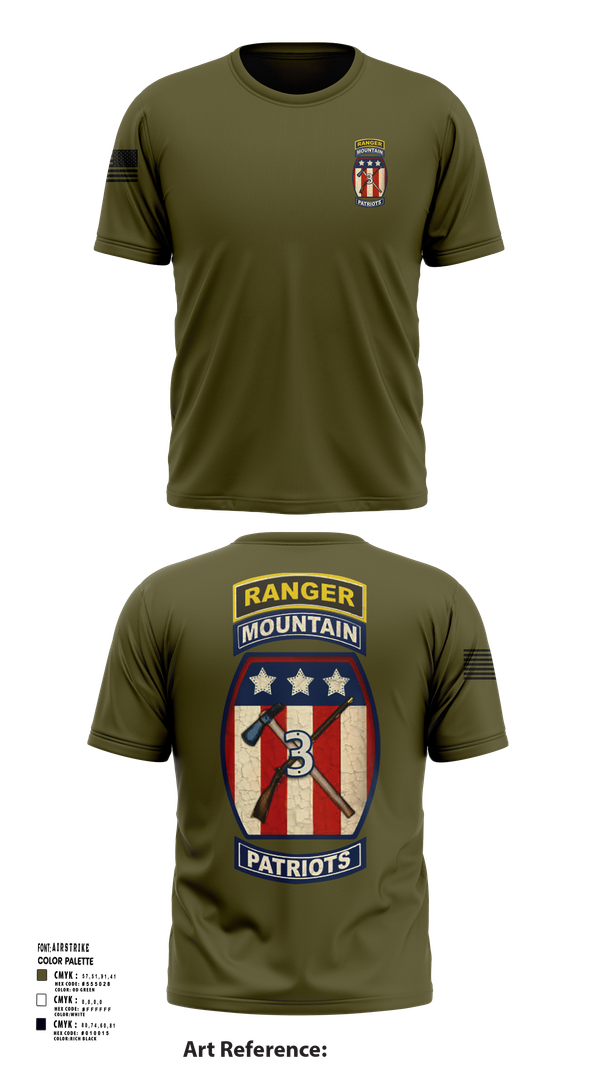 Short Sleeve Performance Shirt, 2-47 infantry 3rd BRG 10th MTN, Army, Teamtime, Team time, sublimation, custom sports apparel, team uniforms, spirit wear, spiritwear, sports uniforms, custom shirts, team store, custom team store, fundraiser sports, apparel fundraiser
