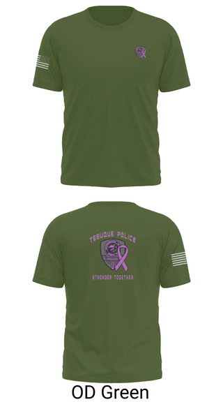 Short Sleeve Performance Shirt, Tesuque Police Dept, , Teamtime, Team time, sublimation, custom sports apparel, team uniforms, spirit wear, spiritwear, sports uniforms, custom shirts, team store, custom team store, fundraiser sports, apparel fundraiser