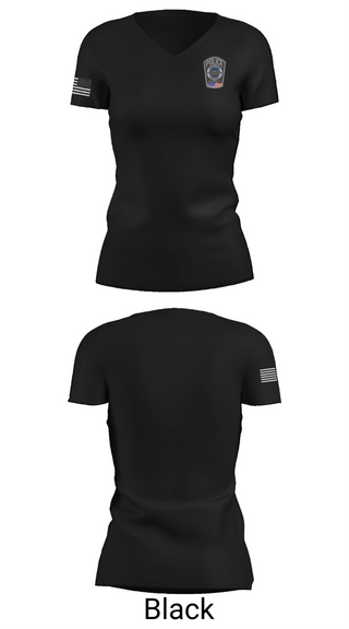 Womens Short Sleeve Vneck Shirt, Pennridge Regional Police, , Teamtime, Team time, sublimation, custom sports apparel, team uniforms, spirit wear, spiritwear, sports uniforms, custom shirts, team store, custom team store, fundraiser sports, apparel fundraiser