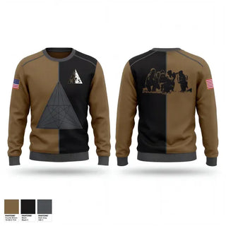 Crew Neck Sweatshirt, 5th Combat Readiness School, Air Force, Teamtime, Team time, sublimation, custom sports apparel, team uniforms, spirit wear, spiritwear, sports uniforms, custom shirts, team store, custom team store, fundraiser sports, apparel fundraiser