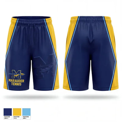 Monache High School Tennis 60800672 Athletic Shorts With Pockets - 1