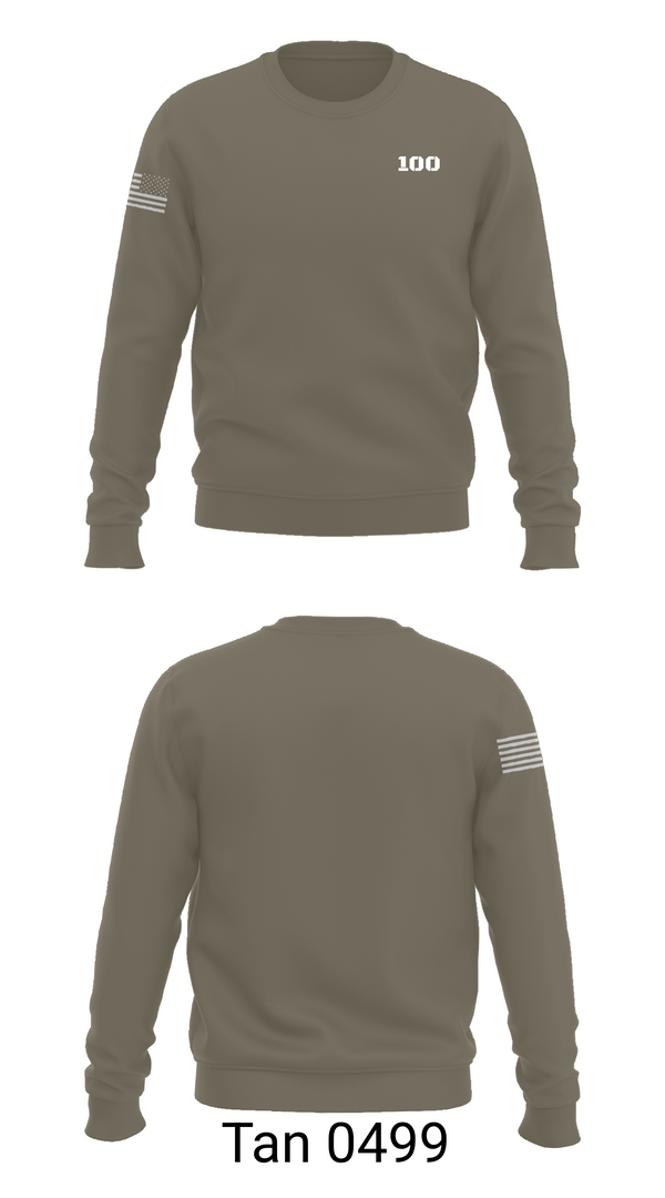 Crew Neck Sweatshirt, 100, National Guard, Teamtime, Team time, sublimation, custom sports apparel, team uniforms, spirit wear, spiritwear, sports uniforms, custom shirts, team store, custom team store, fundraiser sports, apparel fundraiser