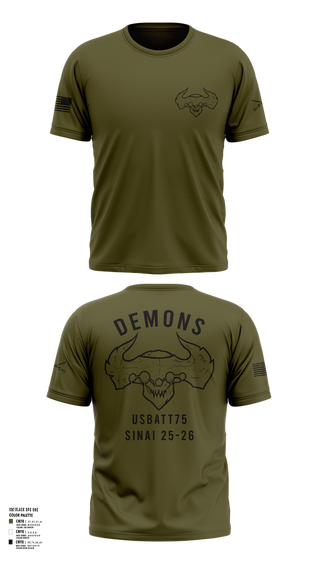 Old School Cotton Feel Shirt, D-co 1-173 1st PLT, , Teamtime, Team time, sublimation, custom sports apparel, team uniforms, spirit wear, spiritwear, sports uniforms, custom shirts, team store, custom team store, fundraiser sports, apparel fundraiser