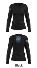 PWD MISAWA 91537594 Women's Long Sleeve V-neck Shirt - 35
