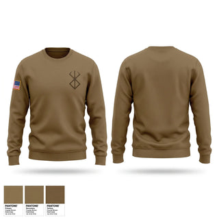 Crew Neck Sweatshirt, Bravo Company, 3-138th, National Guard, Teamtime, Team time, sublimation, custom sports apparel, team uniforms, spirit wear, spiritwear, sports uniforms, custom shirts, team store, custom team store, fundraiser sports, apparel fundraiser