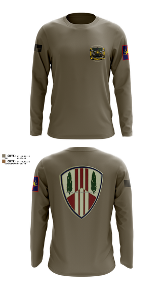 Long Sleeve Performance Shirt, 107th MP Company, , Teamtime, Team time, sublimation, custom sports apparel, team uniforms, spirit wear, spiritwear, sports uniforms, custom shirts, team store, custom team store, fundraiser sports, apparel fundraiser